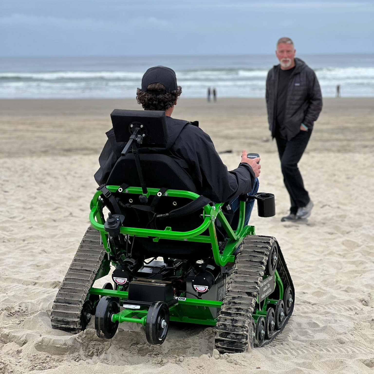 David's Chair places life-changing electric all-terrain Track