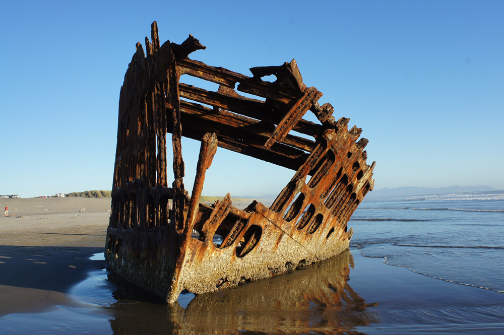 Peter Iredale shipwreck